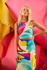 Royce Top in Stroke of Spring