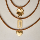 Fortuna Horseshoe Cord Necklace