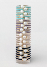 Halo Pearl Hair Tie Bracelet