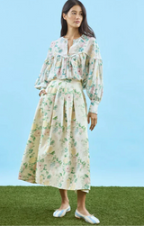Alexis Skirt Garden Rose Peony