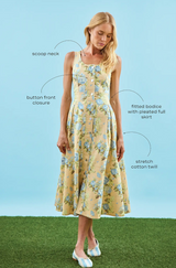 Thompson Dress Garden Rose