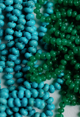 16.5" Genuine Turquoise Necklace