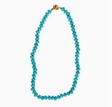 16.5" Genuine Turquoise Necklace