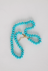 18" Genuine Turquoise Candy Necklace