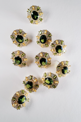 Olive + Canary Luxe Statement Earrings