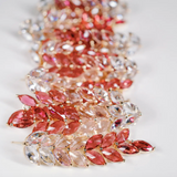 Pink Ombré Statement Earrings