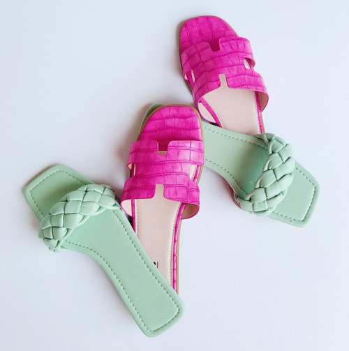 Mint Braided Sandal Mint Braided Sandal