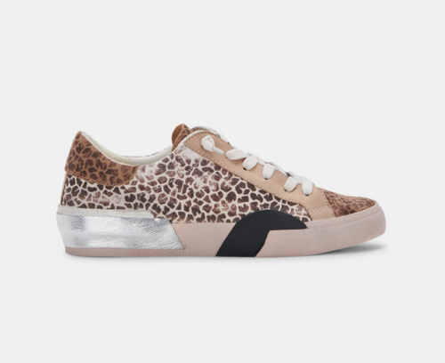 Zina Sneakers in Leopard Multi Dusted Zina Sneakers in Leopard Multi Dusted