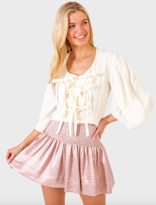 Erica Skirt in Pink Champagne