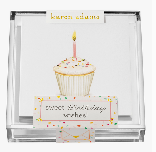 Sweet Birthday Wishes Gift Enclosures - Box of 6