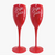 Jingle Juice Champagne Flute