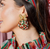 Red and Green Ornament Earrings