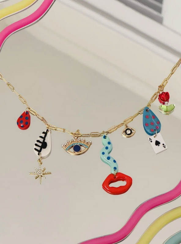 Mystery Face Necklace