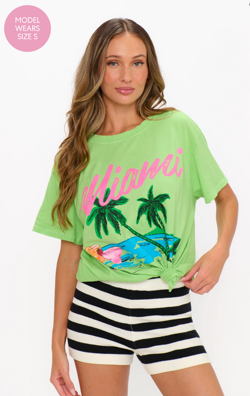 Travis Tee in Miami Beach Graphic