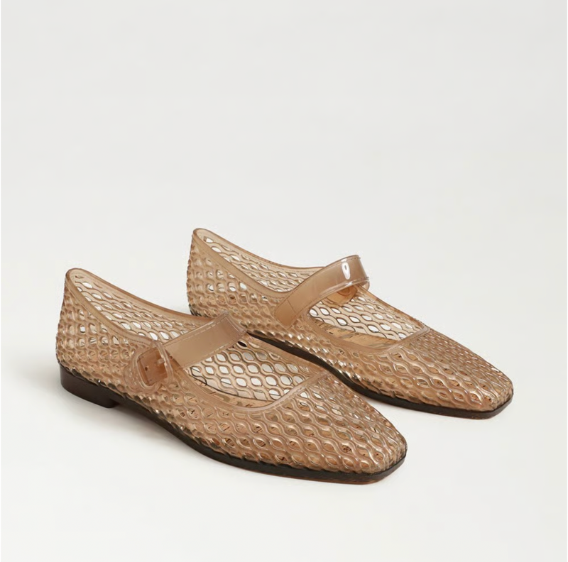Michaela Jelly Flat in Brown