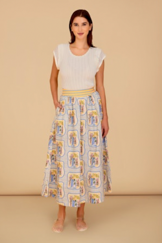 Kit Skirt in La Puerta Azul