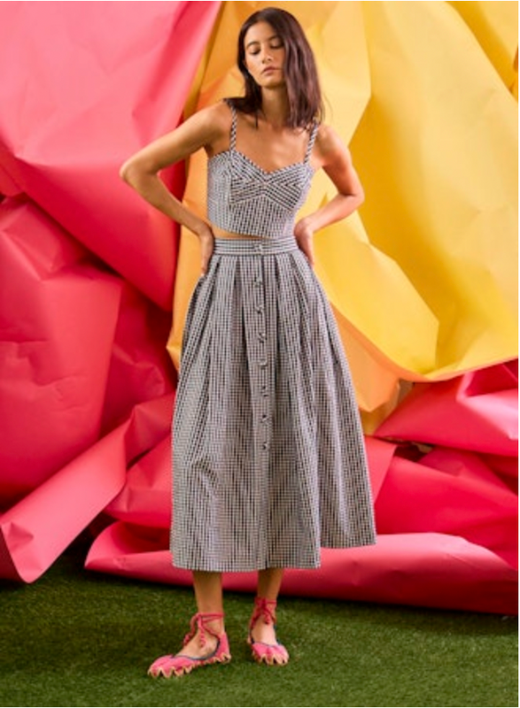 Eva Skirt in Black and White