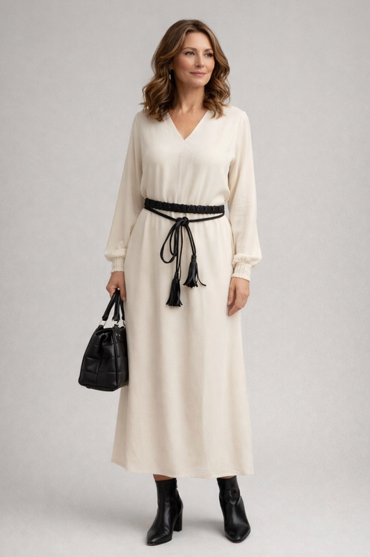 Aztec Wrap Belt – Black | Adjustable | One-Size