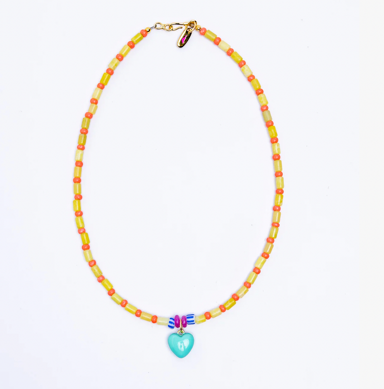 Mini Turquoise Heart