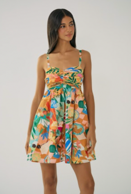 Karson Romper in Multi