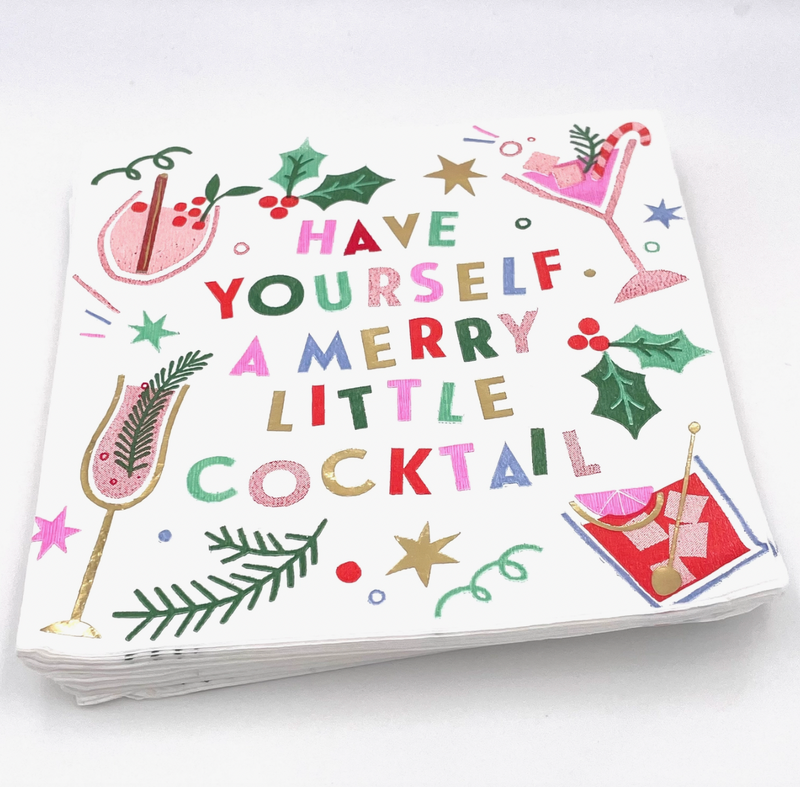Holiday Cocktail Napkins
