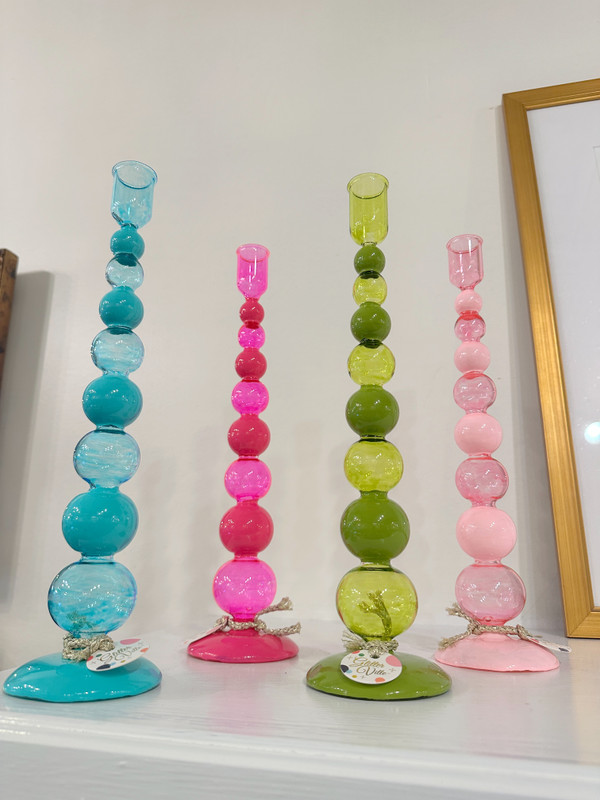 13.25" Finial Candle Holder