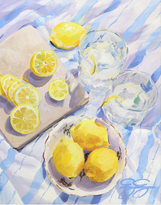 Let's Make Lemonade, A Fine Art Print On Paper 8 x 10