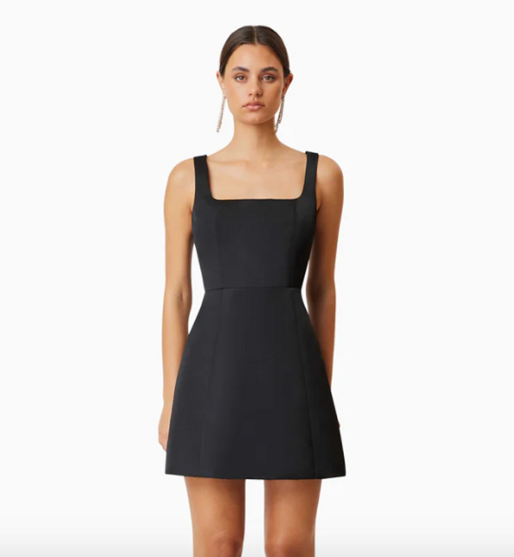 Amelie Mini Dress in Black Amelie Mini Dress in Black