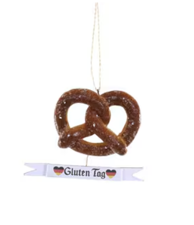 Pretzel Ornament