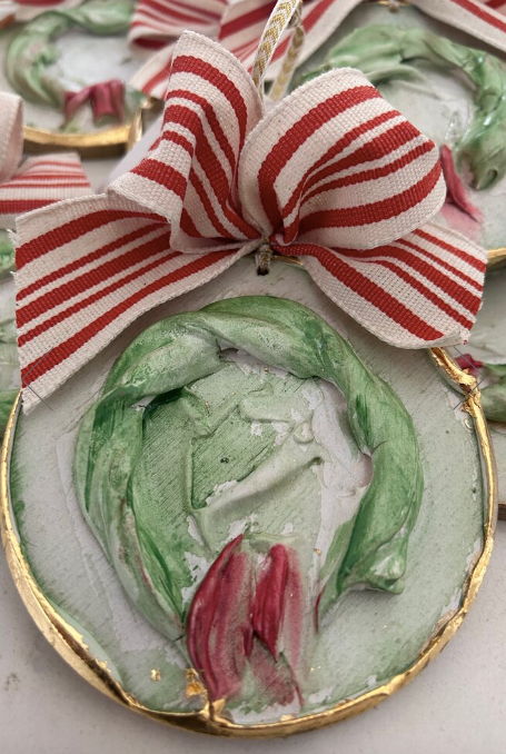 Winter Wreath Ornament