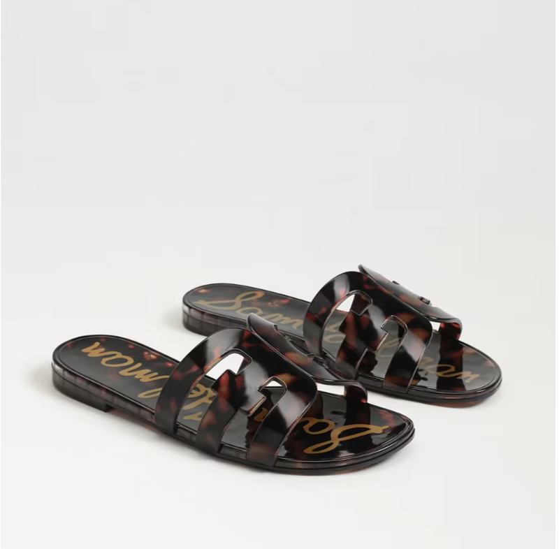 Bay Jelly Sandal in Tortoise