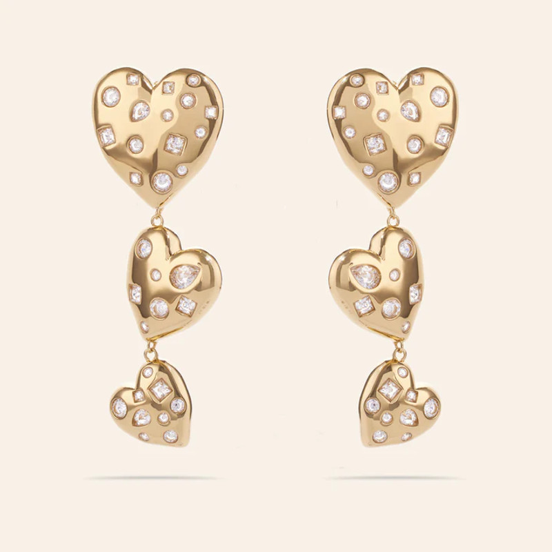 Eros Luxe Earrings in Gold