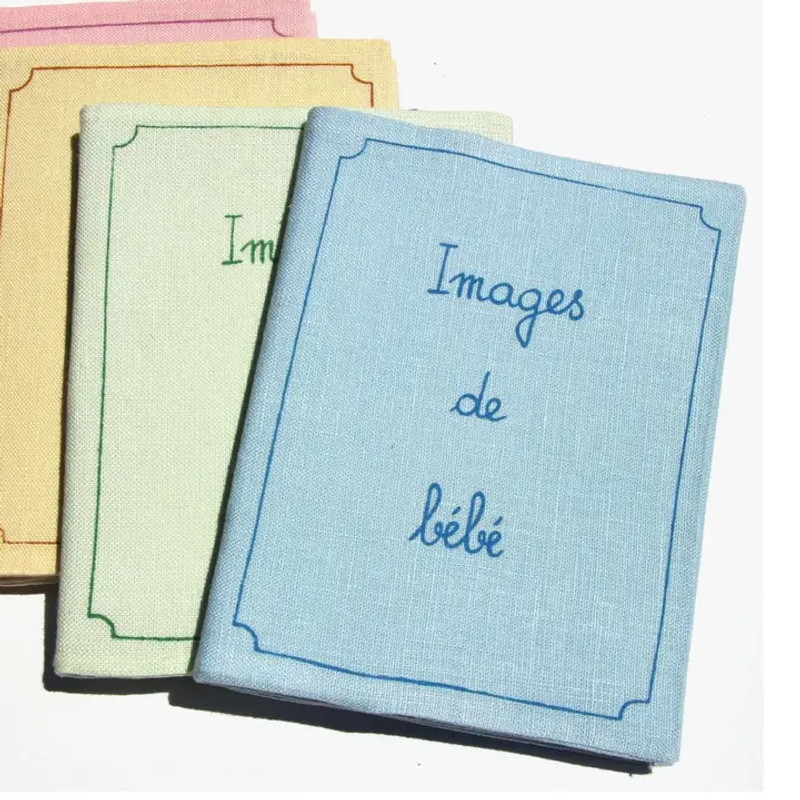 Linen Baby Photo Album