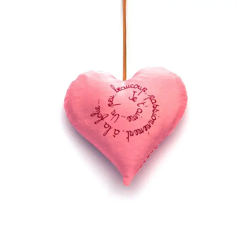 French Lavender Heart Sachet