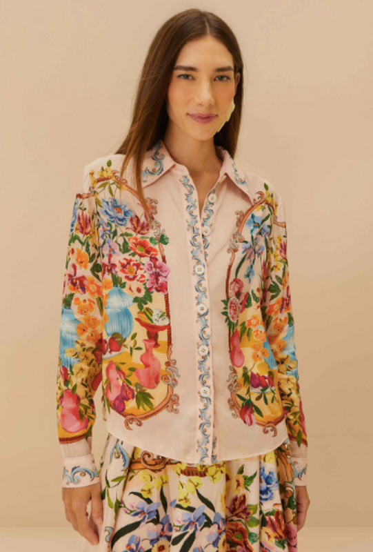 Garden Terrace Pink Shirt