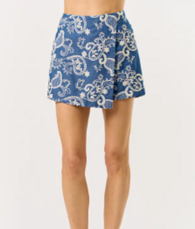 Pacific Denim Wrap Skort Pacific Denim Wrap Skort