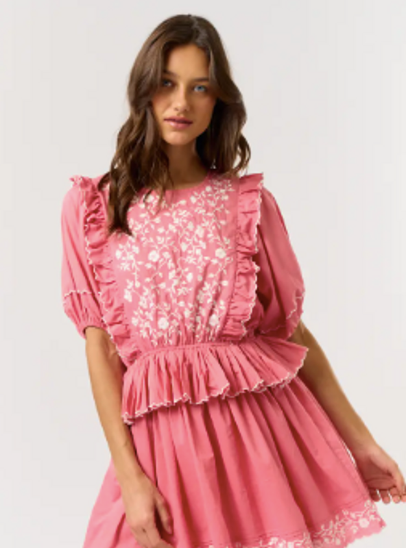 Tatum Puff Sleeve Mini Dress