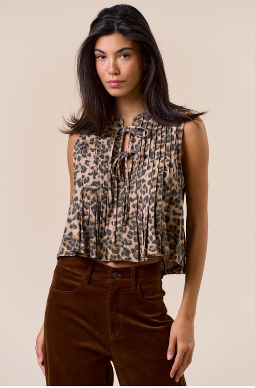 Charlie Leopard top Charlie Leopard top