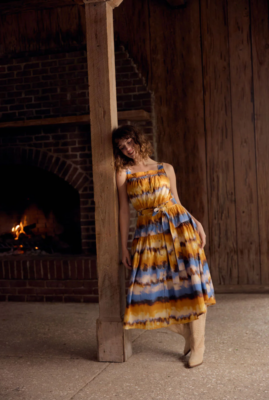 Cami Dress in Golden Ombre