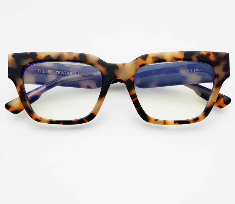 Hayden Blue Light Readers in Milky Tortoise Hayden Blue Light Readers in Milky Tortoise