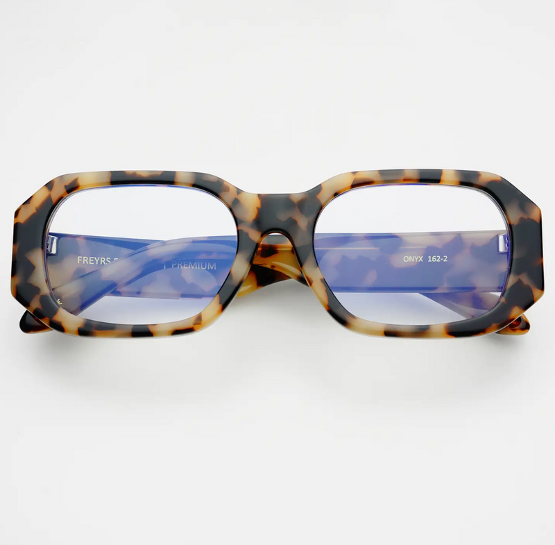 Onyx Blue Light Readers in Milky Tortoise Onyx Blue Light Readers in Milky Tortoise