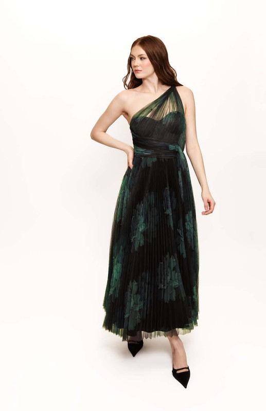 Philippa Gown in Forest