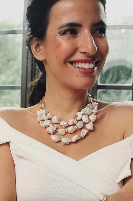Charlotte Pearl Necklace