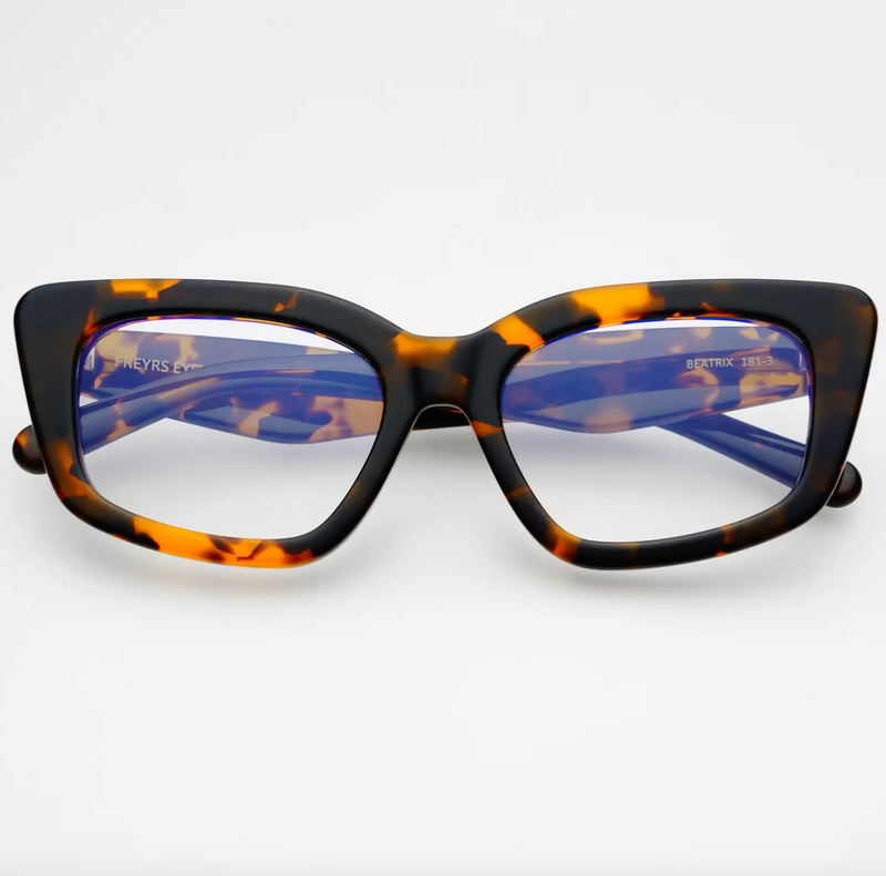 Beatrix Blue Light Reading Glasses in Tortoise Beatrix Blue Light Reading Glasses in Tortoise