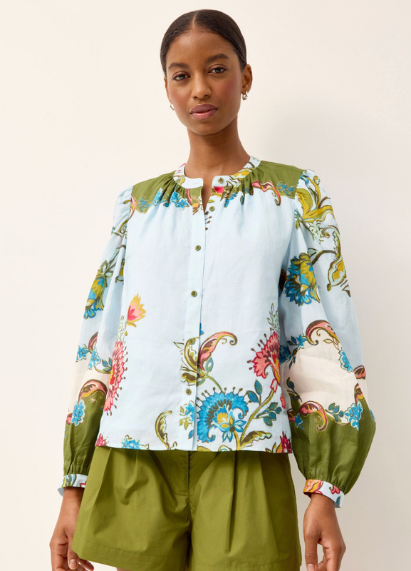 Kendra Blouse in Delphi