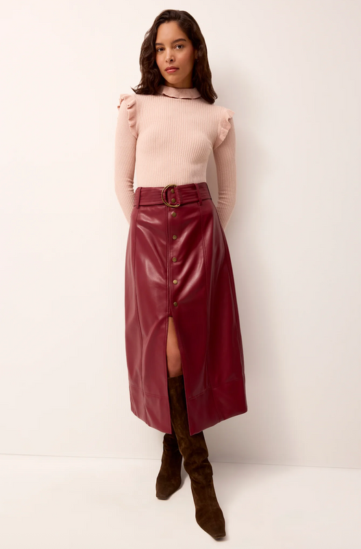 Chelsea Skirt in Brick