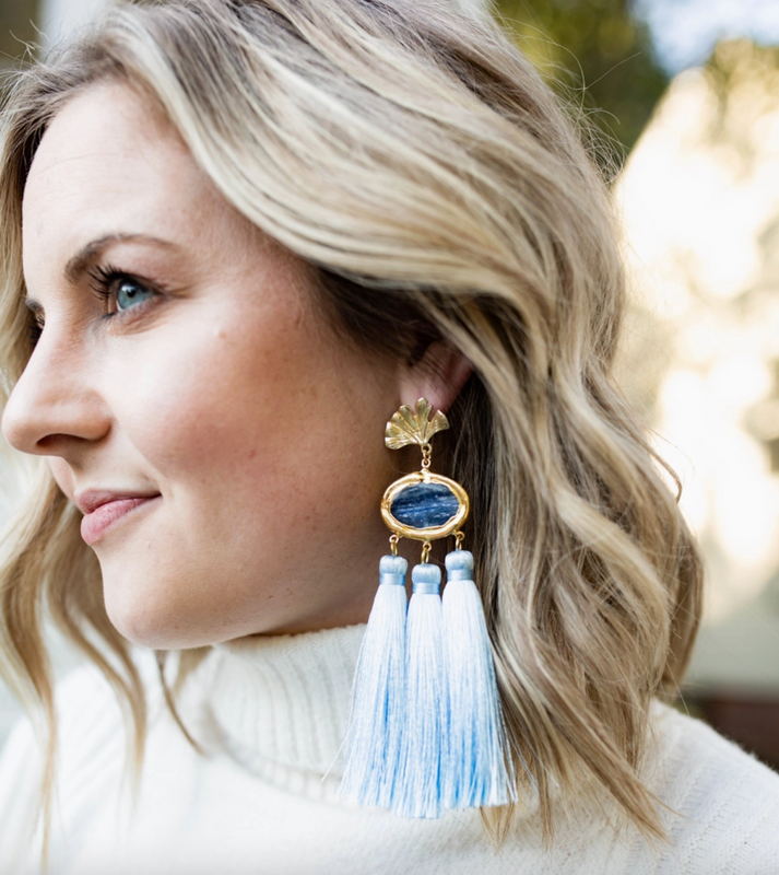 Elena Earring in Blue