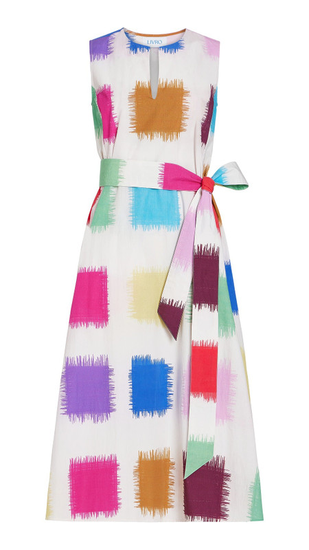 Annie Dress in Brushstrokes