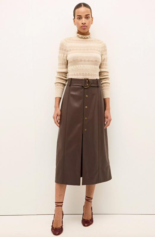 Chelsea Skirt in Walnut