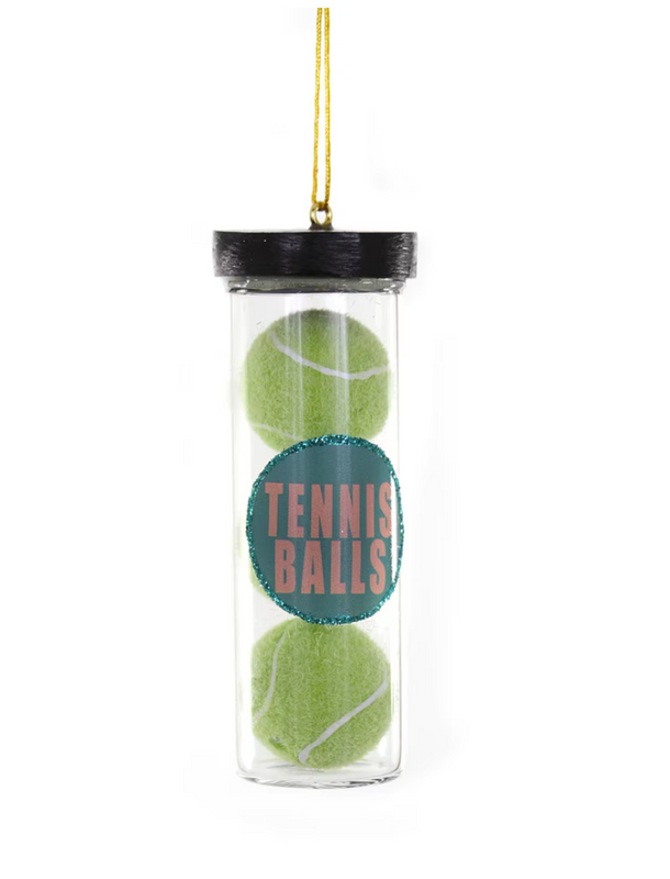 Canister of Tennis Balls Ornament